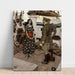 Reproduktion af maleriet Never the Twain Shall Meet - Dean Cornwell