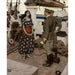 Reproduktion af maleriet Never the Twain Shall Meet - Dean Cornwell