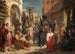 Nicaise De Keyser | Procession du Vendredi saint à Séville Maleri — visning af kunstværket