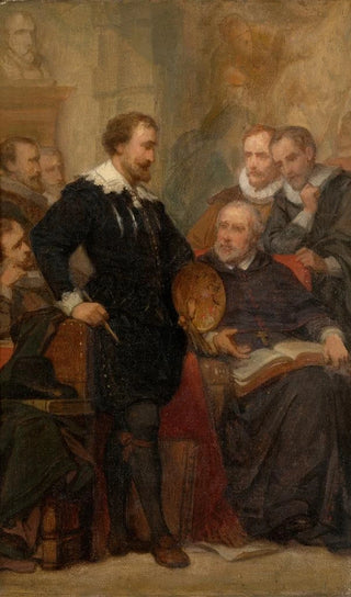 Nicaise De Keyser - Peter Paul Rubens in his Studio.webp