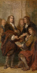 Le graveur Gérard Edelinck à Paris - Nicaise De Keyser — visning af kunstværket