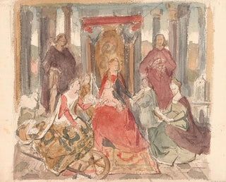 Le Mariage mystique de sainte Catherine - Nicaise De Keyser — visning af kunstværket