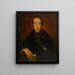 Le maler Henri Leys - Nicaise De Keyser — indrammet kunstværk på væggen