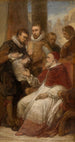 malerne Matthijs og Paul Bril i Rom - Nicaise De Keyser — visning af kunstværket