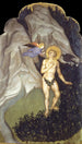 Saint Benoît fristet i ørkenen - Niccolò di Pietro — visning af kunstværket
