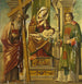 Madonna og Barn med Sankt Andreas og Sankt Laurent - Niccolo Rondinelli — visning af kunstværket