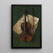 Naturtro med violingreb og partitur - Nicholas Alden Brooks — visning af kunstværket