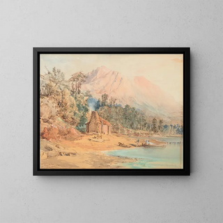 Nicholas Chevalier - Bennells Store Lake Wakatipu.webp