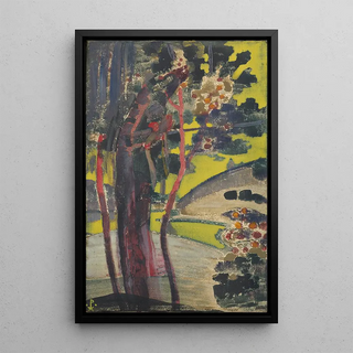 Nicholas Roerich - Trees by a Lake.webp