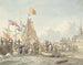 Ankomst af prins Willem Frederik til Scheveningen, 30. november 1813 - Nicolaes Lodewick Penning — visning af kunstværket