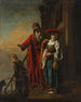 Abraham, der sender Agar og Ismael tilbage - Nicolaes Maes — visning af kunstværket