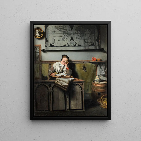 Nicolaes Maes - The Account Keeper.webp