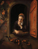 Le rêveur - Nicolaes Maes — visning af kunstværket