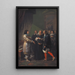Monarchie absolue tildelt Frederik III i 1660 - Nicolai Abildgaard — indrammet kunstværk på væggen