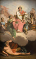 Frederik V som beskytter af videnskab og kunst - Nicolai Abildgaard — visning af kunstværket