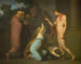 Ismène og Antigone appellerer til Thésée - Nicolai Abildgaard — visning af kunstværket