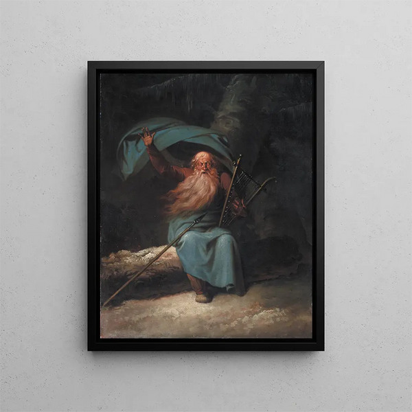 Nicolai Abildgaard - Ossian Singing His Swan Song.webp