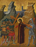 Le Christ portant la croix - Nicolaos Tzafouris — visning af kunstværket