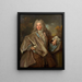 Portrait of Guillaume Pierre Legrand de Beauregard - Nicolas de Largillierre — indrammet kunstværk på væggen