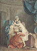 Le Bain - Nicolas François Regnault — visning af kunstværket