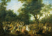 Fête dans un bois - Nicolas Lancret — visning af kunstværket