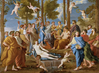 Le Parnasse - Nicolas Poussin — visning af kunstværket
