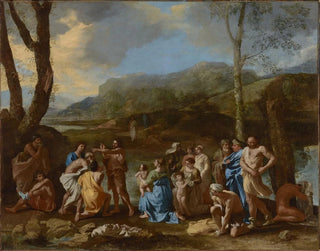 Nicolas Poussin - Saint John Baptizing in the River Jordan.webp