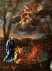 Le retour de la Sainte Famille à Nazareth - Nicolas Poussin — visning af kunstværket