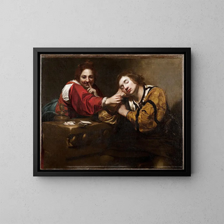 Nicolas Regnier - Sleeper Awakened by a Young Woman with Fire.webp