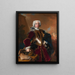 André François Alloys de Theys d'Herculais 1692-1779 - Nicolas de Largillière — indrammet kunstværk på væggen