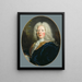 Frédéric Auguste Comte Rutowski - Nicolas de Largillière — indrammet kunstværk på væggen
