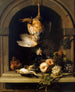 Perdrix rouge i en niche - Nicolas de Largillière — visning af kunstværket