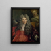 portræt af Charles Boucher d'Orsay, privat af handlende, 1700 - 1708 - Nicolas de Largillière — indrammet kunstværk på væggen