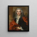Portrait af Anne Louis Goislard de Montsabert, Comte de Richbourg-le-Toureil - Nicolas de Largillière — indrammet kunstværk på væggen