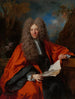 portræt af Charles-Éléonor Aubry Marquis de Castelnau - Nicolas de Largillière — visning af kunstværket