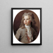 Portrait af François Emmanuel Pommyer - Nicolas de Largillière — indrammet kunstværk på væggen