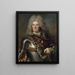 Le maréchal Erik Sparre - Nicolas de Largillière — indrammet kunstværk på væggen
