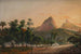 Vue de Rio de Janeiro depuis le quartier Cosme Velho - Nicolau Antonio Facchinetti — visning af kunstværket