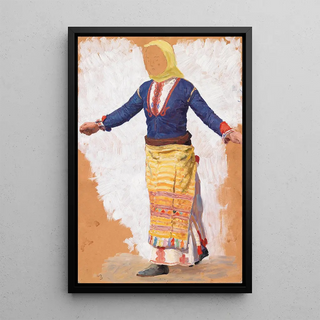 Niels Skovgaard - Dansende kvinde Megara.webp