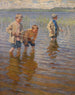 Pêche de midi - Nikolai Bogdanov-Belsky — visning af kunstværket