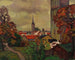 Vue sur Tallinn - Nikolai Triik — visning af kunstværket