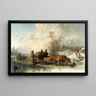Nils Andresson - Peasants from Sorunda on their Way to Stockholm.webp