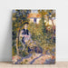 Reproduktion af maleriet Nini i haven - Pierre-Auguste Renoir Maleri