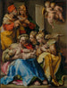 Sainte Famille med sainte Anne-Catherine d'Alexandrie og sainte Marie-Madeleine - Nosadella Giovanni Francesco Bezzi — visning af kunstværket