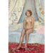 Reproduktion af maleriet af det siddende tableau i en alcove - Henri Lebasque
