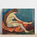 Reproduktion af maleriet Nu Assis de Profil - Suzanne Valadon