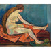 Reproduktion af maleriet Nu Assis de Profil - Suzanne Valadon