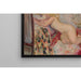 Reproduktion af maleriet af et liggende maleri mod en seng (Marinette) - Henri Lebasque