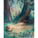 Reproduktion af maleriet Nu ved den lille faun - Henri Lebasque