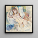 det nye maleri på en sofa - Jules Pascin — indrammet kunstværk på væggen